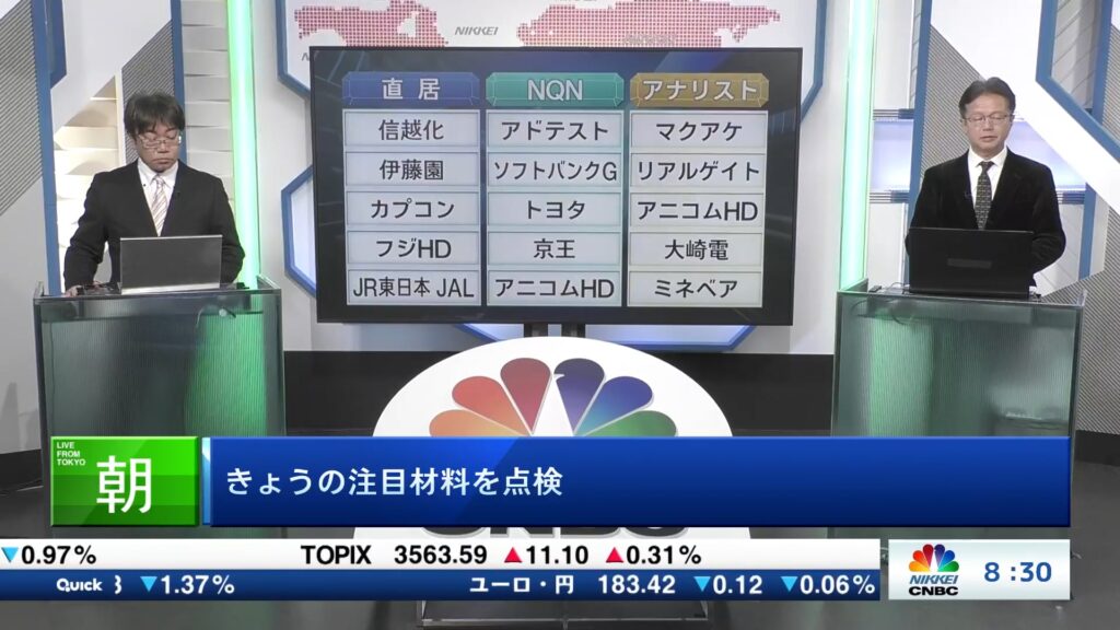 きょうの注目15銘柄　信越化、アナリスト、マクアケなど