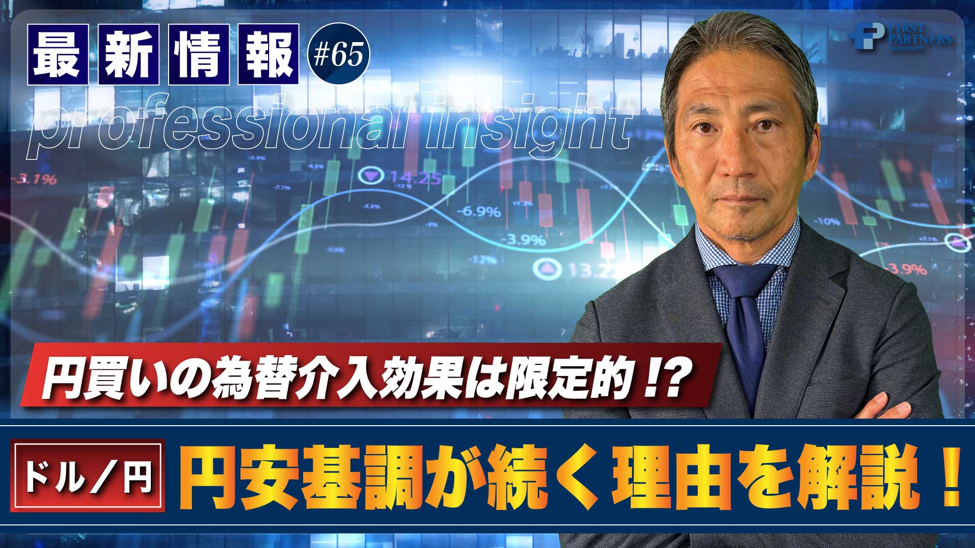 円買いの為替介入効果は限定的！？円安基調が続く理由を解説！ | 松波俊哉のプロフェッショナルインサイト#65
