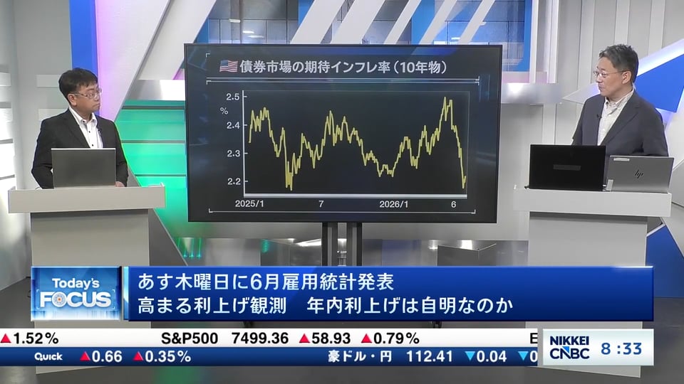 2日に米雇用統計発表、高まる利上げ観測　年内は自明なのか